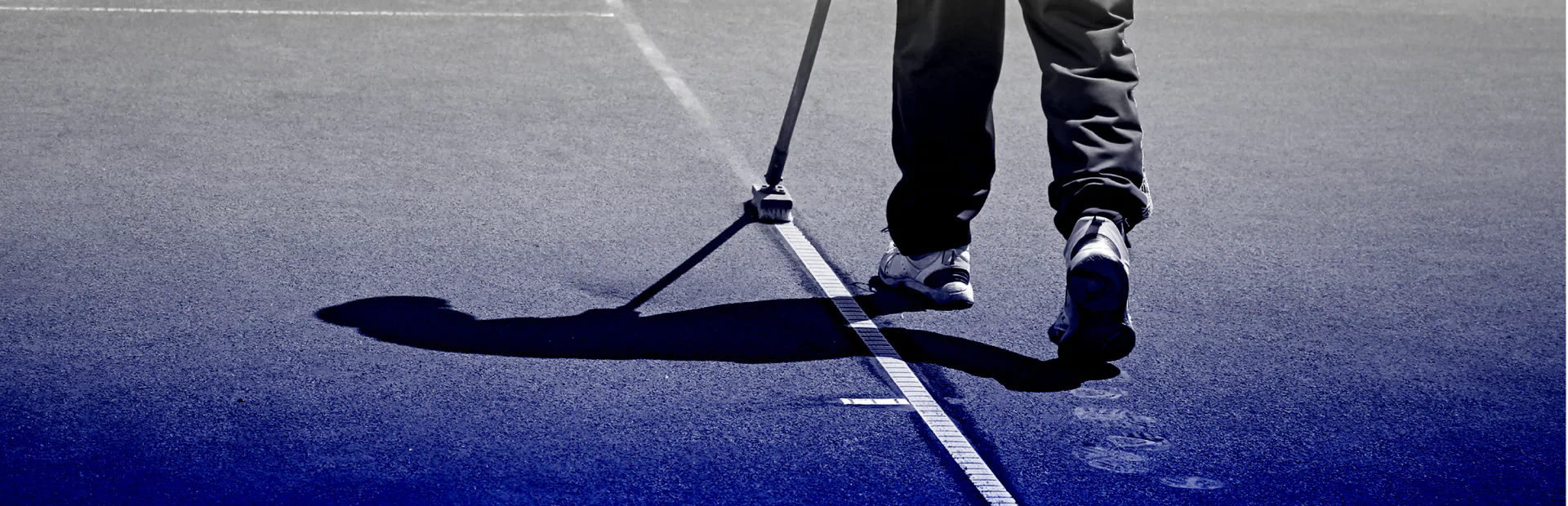 Tennis court cleaning breadcrumb
